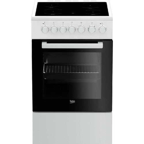 ΚΟΥΖΙΝΑ ΗΛΕΚΤΡΙΚΗ ΕΛΕΥΘΕΡΗ BEKO FSM 57100GW (ΚΕΡΑΜΙΚΗ / 50LT / A / ΛΕΥΚΗ)